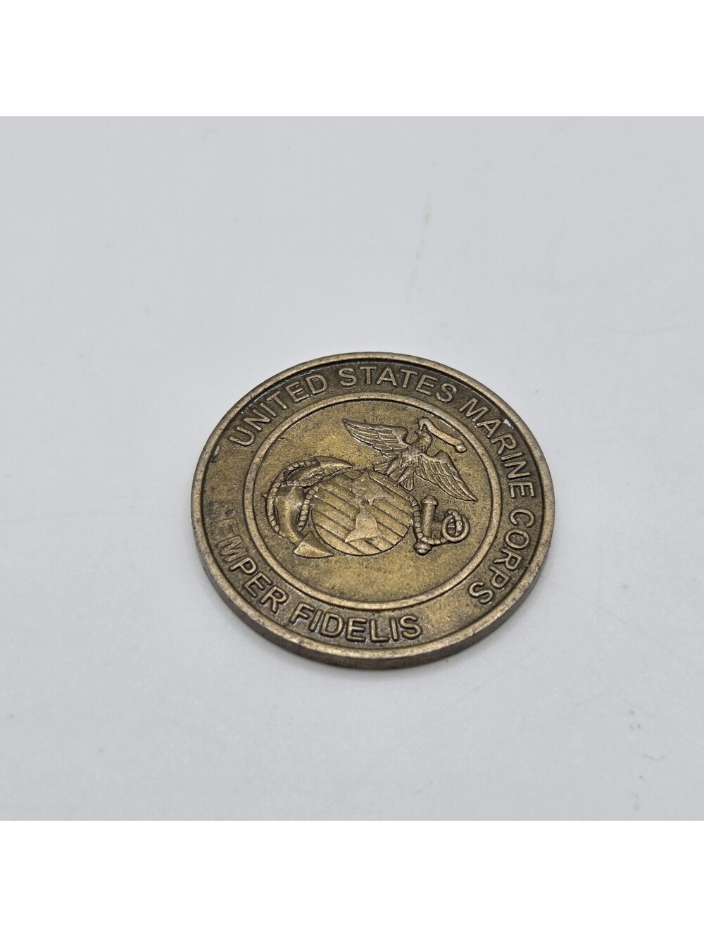 US Marine Corps Souvenir Toys For Tots Token Coin Semper Fidelis Collectible
